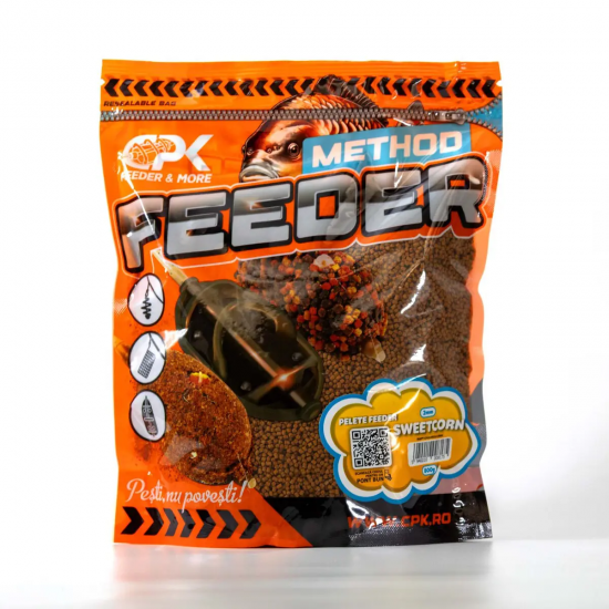 Pelete CPK - Pelete Feeder Sweetcorn 2mm 800gr 